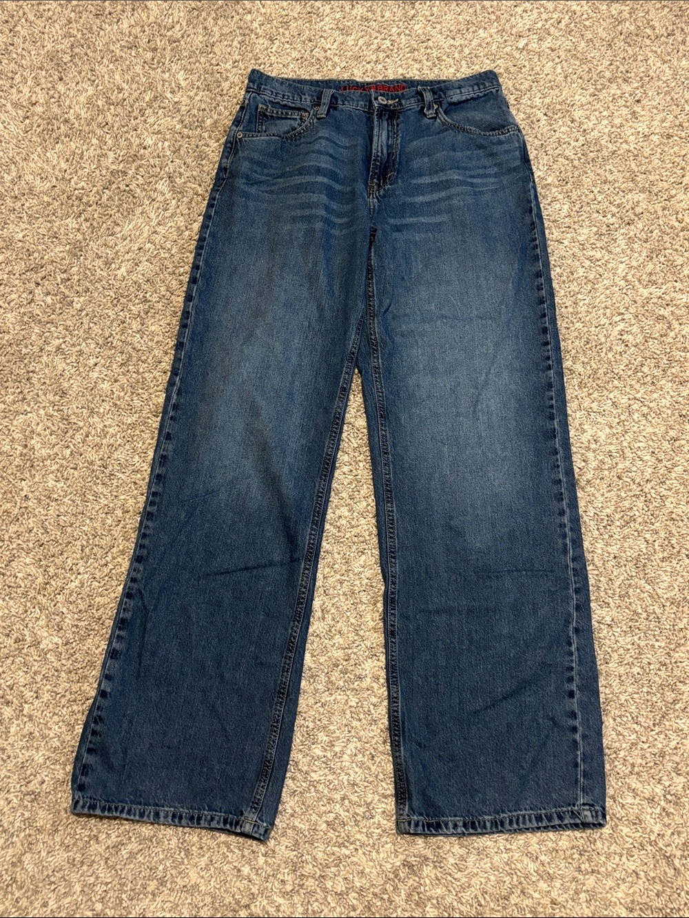 Lucky Brand Wide Leg High Rise Jeans 28 Long